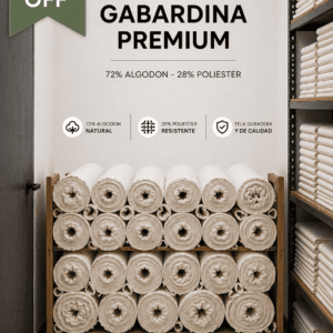 gabardina en crudo premium (x metro) (copia)